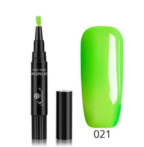 3 In 1 Gel Nail Varnish Pen Glitter One Step Nail Art Gel Polish Hybrid 3 In 1 Gel Nail Varnish Pen Glitter One Step Nail Art Gel Polish Hybrid